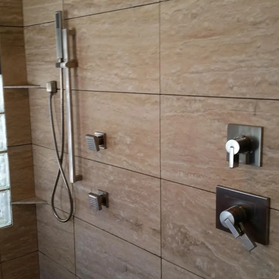 Shower fixture installation for Frozen Pipe Repair in Centerton